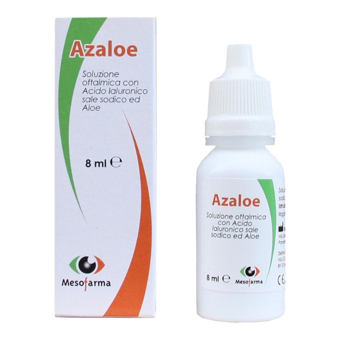 Azaloe Soluzione Oftalmica Lubrificante e Lenitiva per Occhi Secchi e Arrossati 10 ml