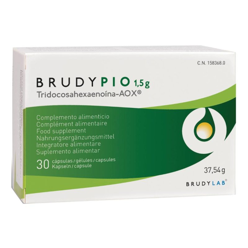 Brudypio Integratore Alimentare 30 Capsule per Benessere della Vista e Funzione Oculare