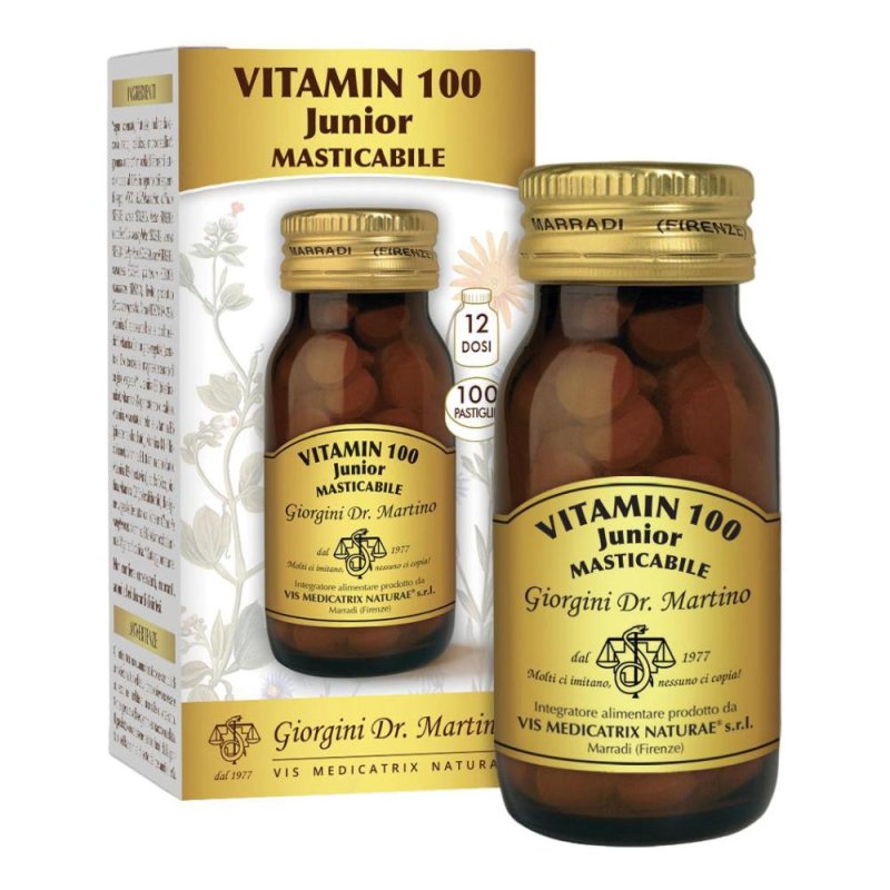  Vitamin 100 Junior Pastiglie masticabili - Dr Giorgini