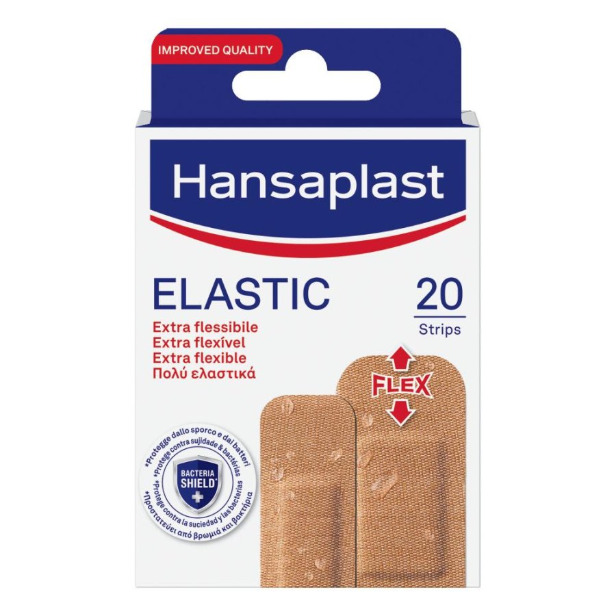 HANSAPLAST ELASTIC/FABRIC 20PZ HANSAPLAST ELASTIC/FABRIC 20PZ