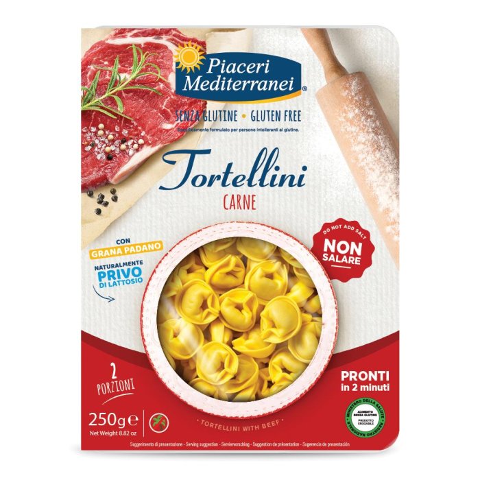 Piaceri Mediterranei - Tortellini Carne Confezione 250 G