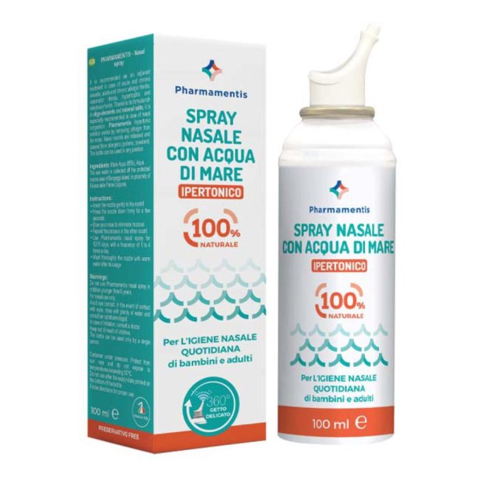 V.i.m. Pharmamentis Ipertonico Spray Nasale 100 Ml