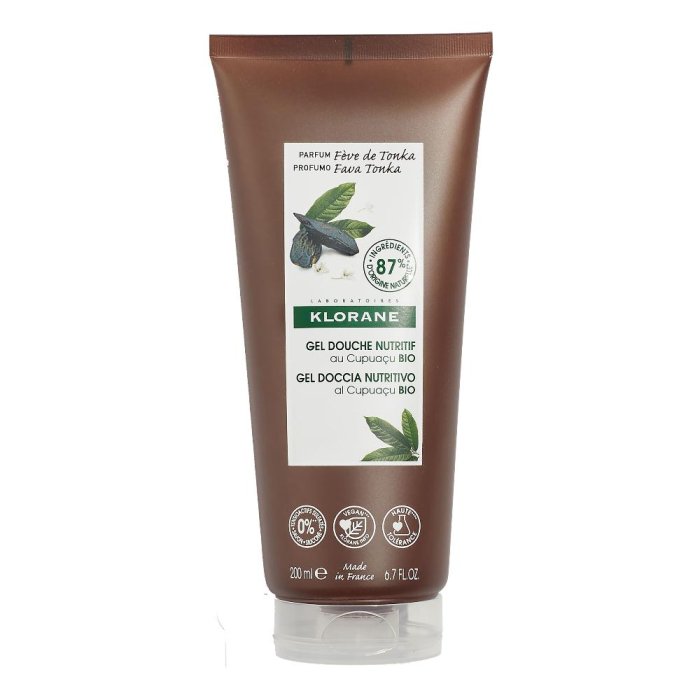 Klorane Fava Di Tonka - Gel Doccia Nutriente 200 ml