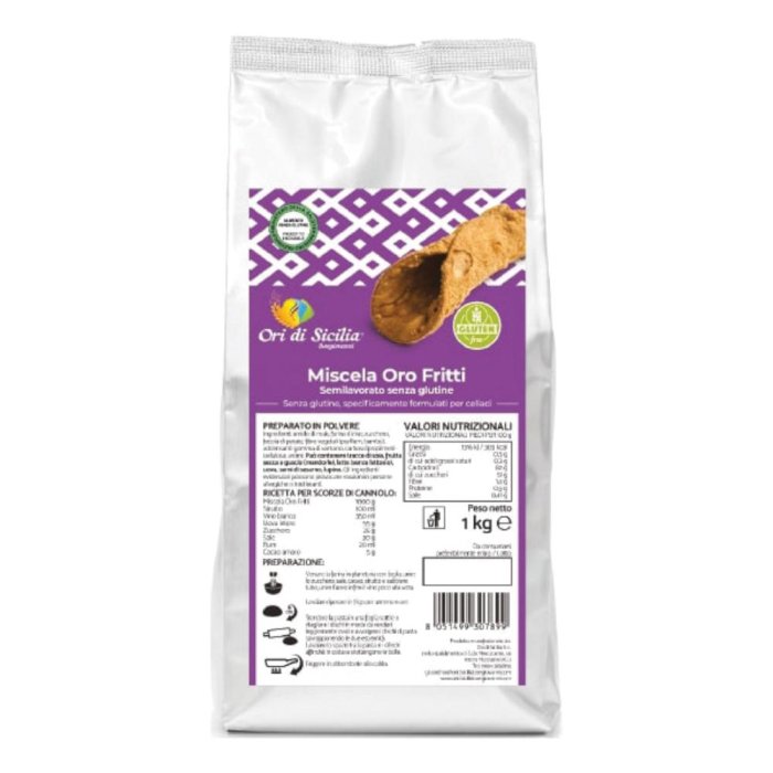 Ori di Sicilia Mix Fritti 1 kg - Misto per Frittura Assortita Pronta da Cucinare