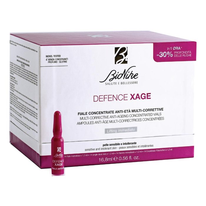Bionike Defence Xage Concentrate Antieta' Multi Correttive 14 fiale da 1,2 ml