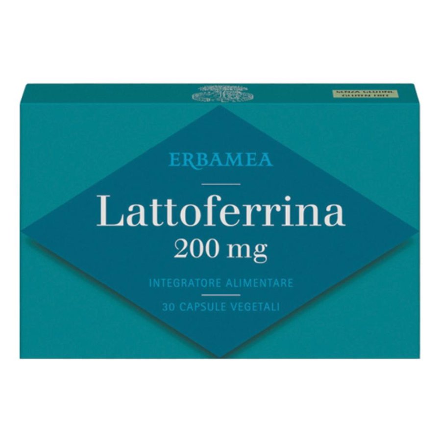 Lattoferrina 200 mg 30 Capsule EBM Integratore Alimentare per le Difese Immunitarie Lattoferrina 200 mg 30 Capsule EBM Integratore Alimentare per le Difese Immunitarie