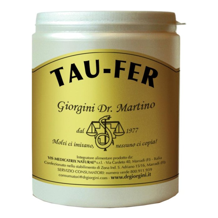 Tau-Fer polvere solubile 500 g - integratore di ferro in polvere