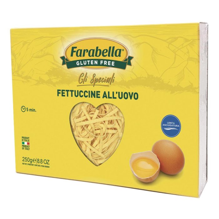 Pasta senza glutine Farabella fettuccine all'uovo 250 g