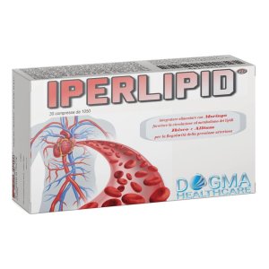 Iperlipid Integratore 30 Compresse per Colesterolo e Trigliceridi Alti