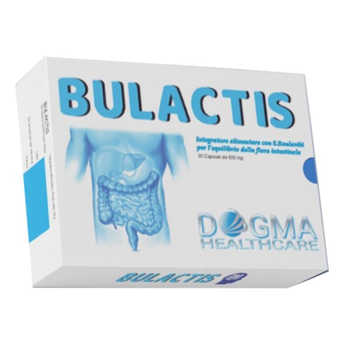 Bulactis 30 Capsule Katy integratore alimentare probiotico a base di fermenti lattici per l’equilibrio della flora intestinale