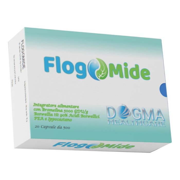 Flogomide 20 Capsule Integratore Antinfiammatorio per Dolori Articolari