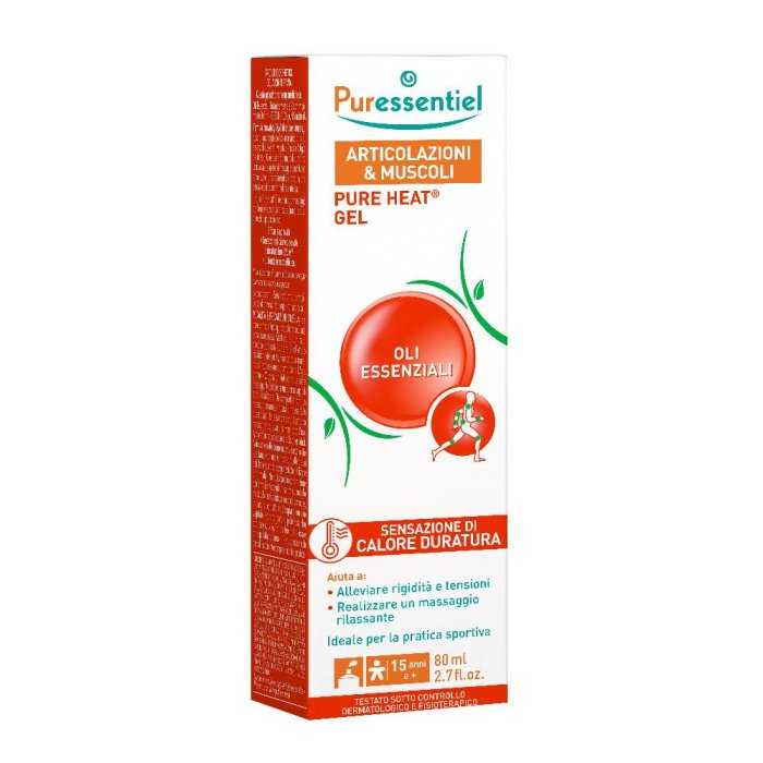 Puressentiel Artic Heat Gel Riscaldante per Dolori Articolari e Muscolari 80 ml
