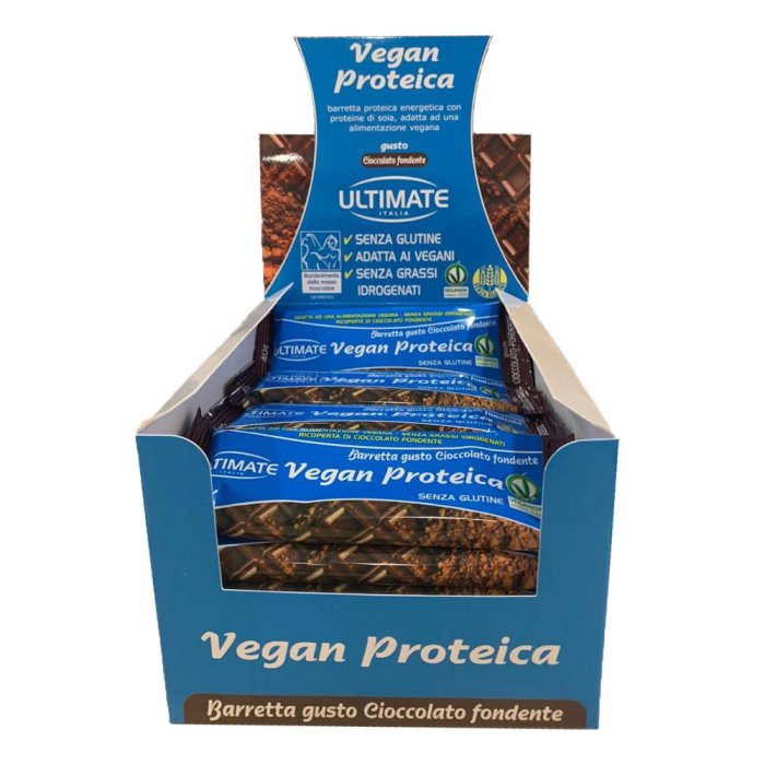 Ultimate Bar V Protein gusto cioccolato 24 pezzi - barretta proteica per sportivi