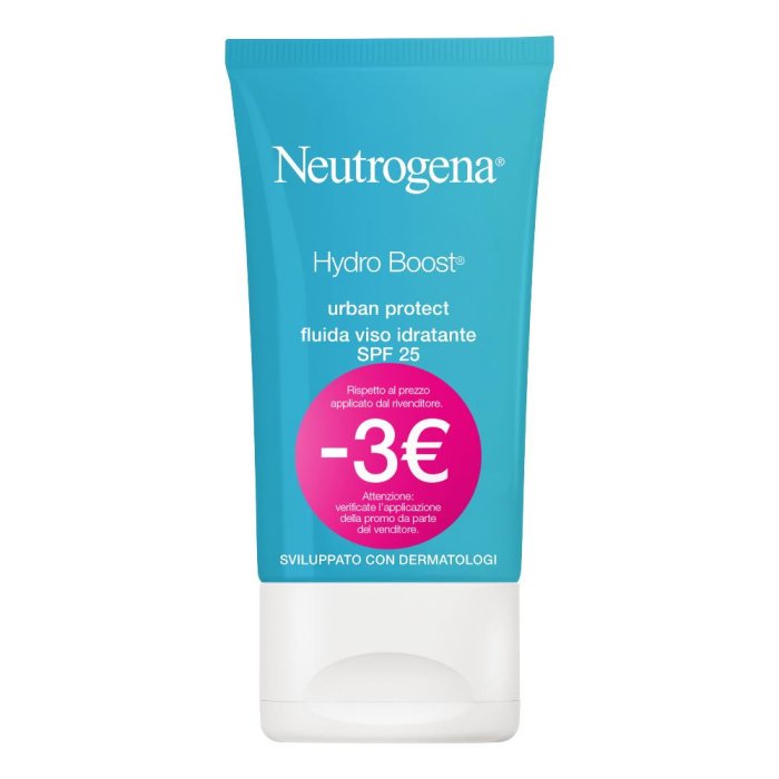 Neutrogena Nutriente Idratante SPF25 Hydro Boost® Urban Protect Fluida Viso Protezione Solare 50 ml
