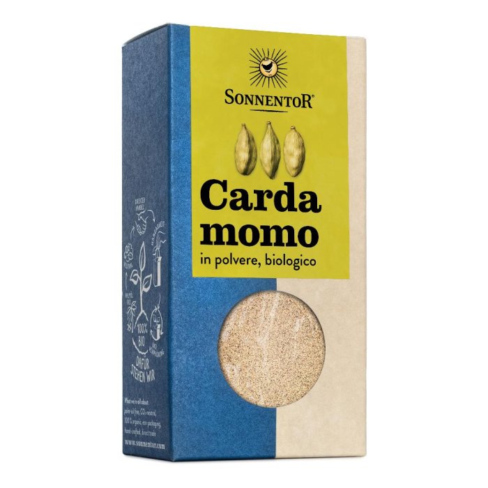 Sonnentor Cardamomo Bio in Semi 40 Grammi – Spezia Naturale per Dolci, Tisane e Ricette Orientali