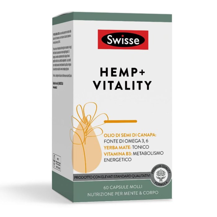 Swisse Hemp+ Vitality 60 capsule