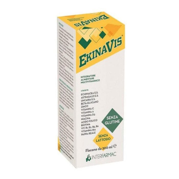 Ekinavis 200 ml Soluzione Oftalmica Detergente per Occhi Cani e Gatti Interfarmac