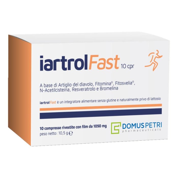 Iartrol Fast Integratore per Articolazioni e Cartilagini 10 Compresse