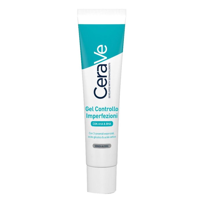 CeraVe Gel Controllo Imperfezioni Senza Alcool per Acne e Brufoli 40ml