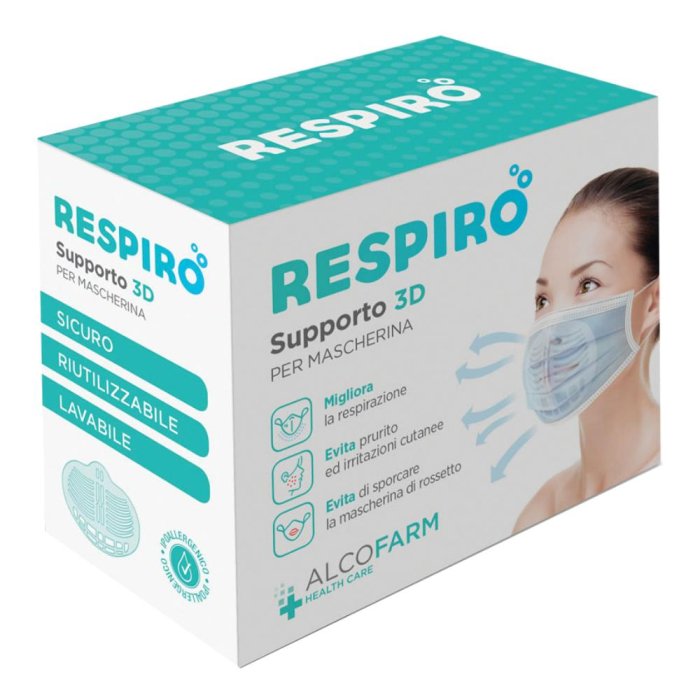 RESPIRO Supp.3D Mascherina 2pz