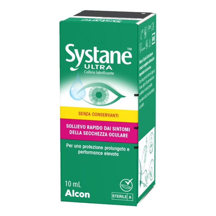  Systane - Ultra Collirio Lubrificante Confezione senza conservanti  10 Ml