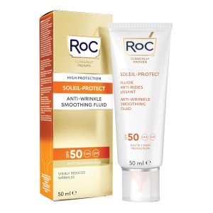 Roc Soleil Protect - Fluido Viso Levigante Anti-rughe SPF50+ 50 ml