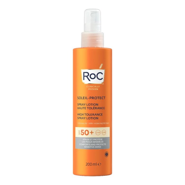Roc Soleil Protect - Lozione Corpo Spray Elevata Tollerabilità SPF50+ 200 ml