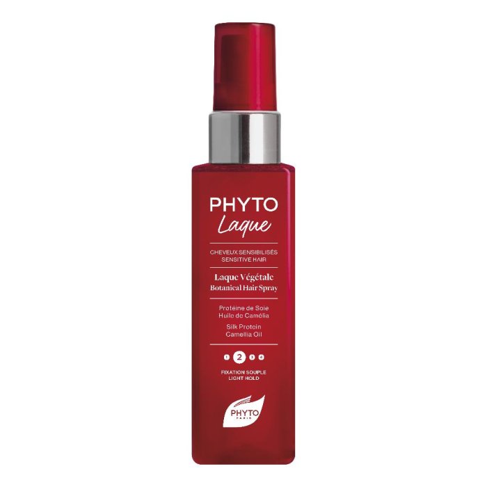 Phyto Capelli Sani e Splendenti Phytolaque Rossa Lozione Spray  Fissaggio Leggero 100 ml