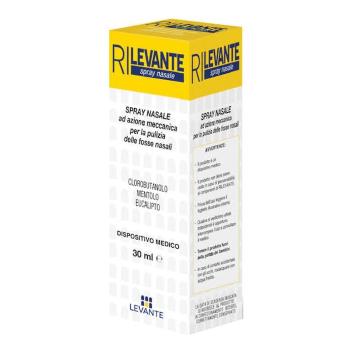 Rilevante Spray Nasale: pulizia naturale e sollievo per le vie respiratorie 30ml