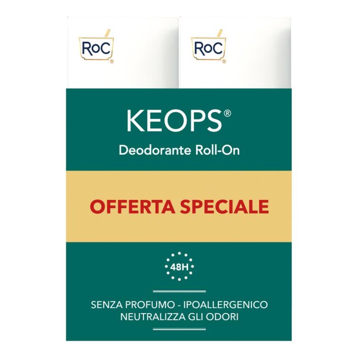 ROC KEOPS DEO ROLL ON 2X30ML