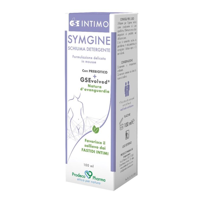 GSE Intimo - Symgine Schiuma Detergente per Fastidi Intimi 100 ml
