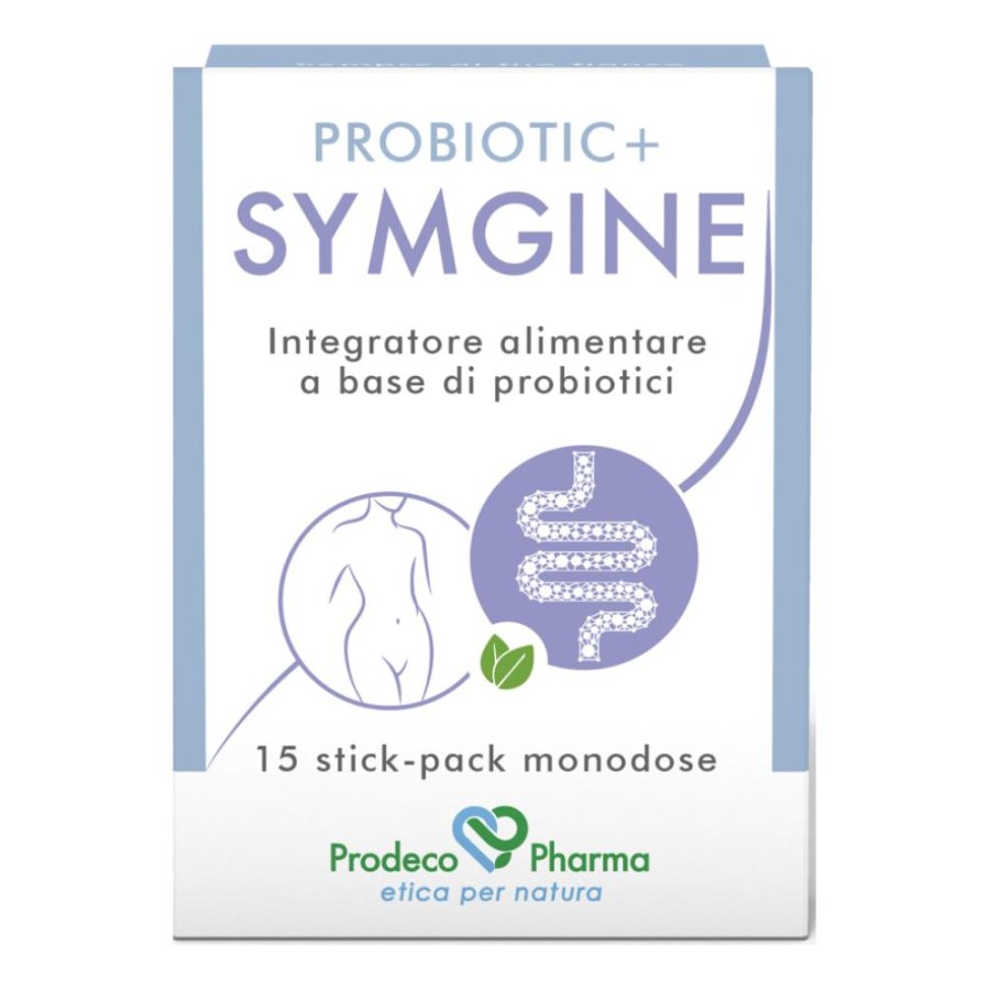 GSE Probiotic+ - Symgine Integratore Riequilibrio Microflora Vaginale 15 Stick