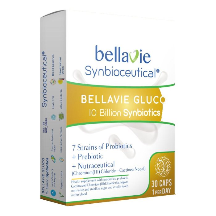 BELLAVIE Gluco 30 Cps