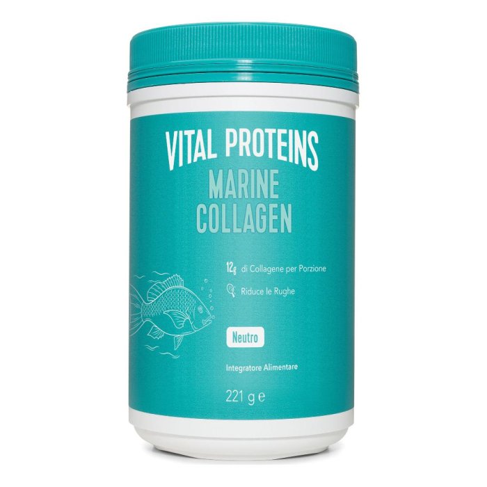 Vital Proteins Marine Collagen Integratore con Peptidi di Collagene, 221g