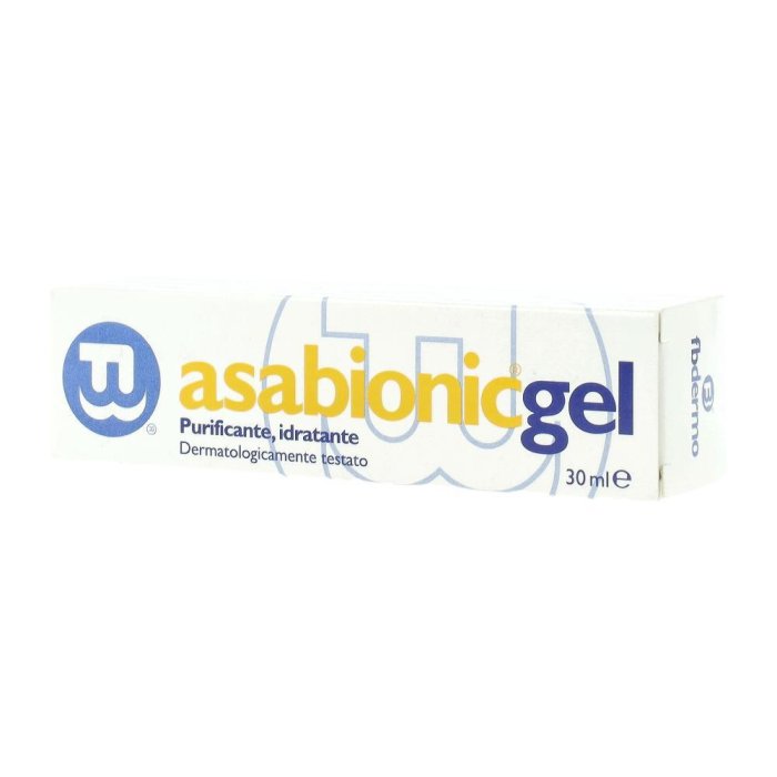 ASABIONIC Gel Viso Antiacne Purificante per Pelle Impura e Grassa