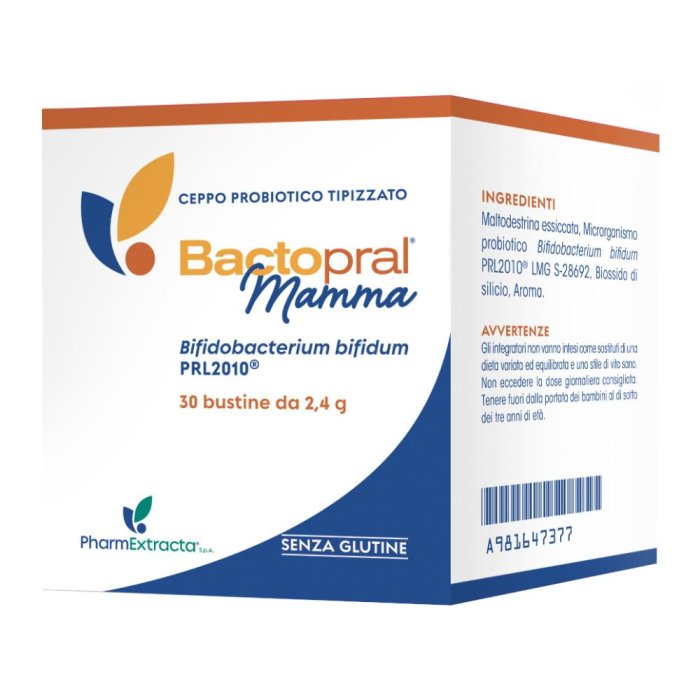 Bactopral Mamma 30 stickpack integratore probiotico per gravidanza e allattamento