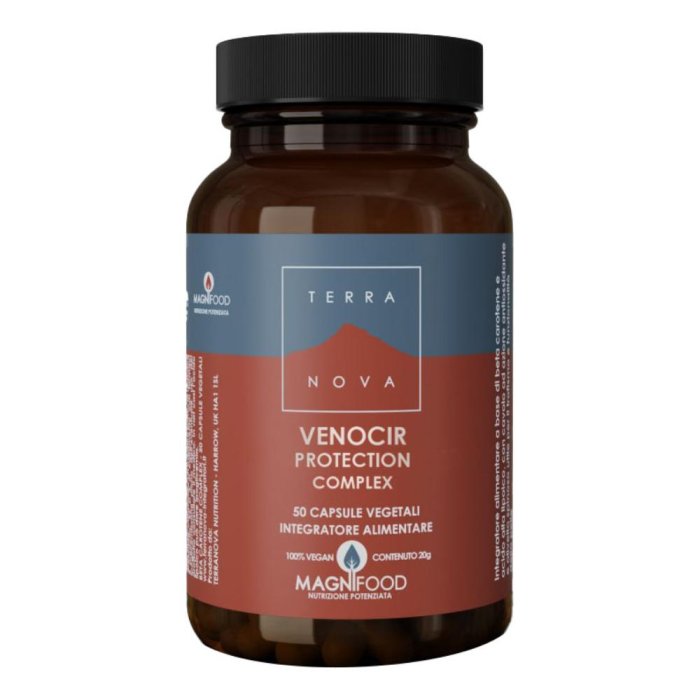 Terranova Vene e Capillari - Venocir Protection Complex Integratore 50 Capsule