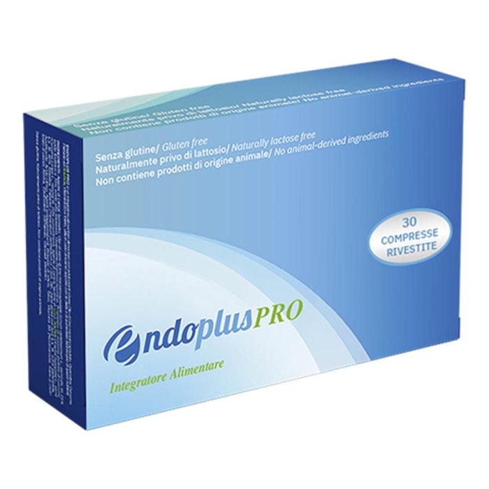 EndoPlus PRO - Integratore Alimentare per il Ciclo Mestruale e Tensione Localizzata 30 Compresse
