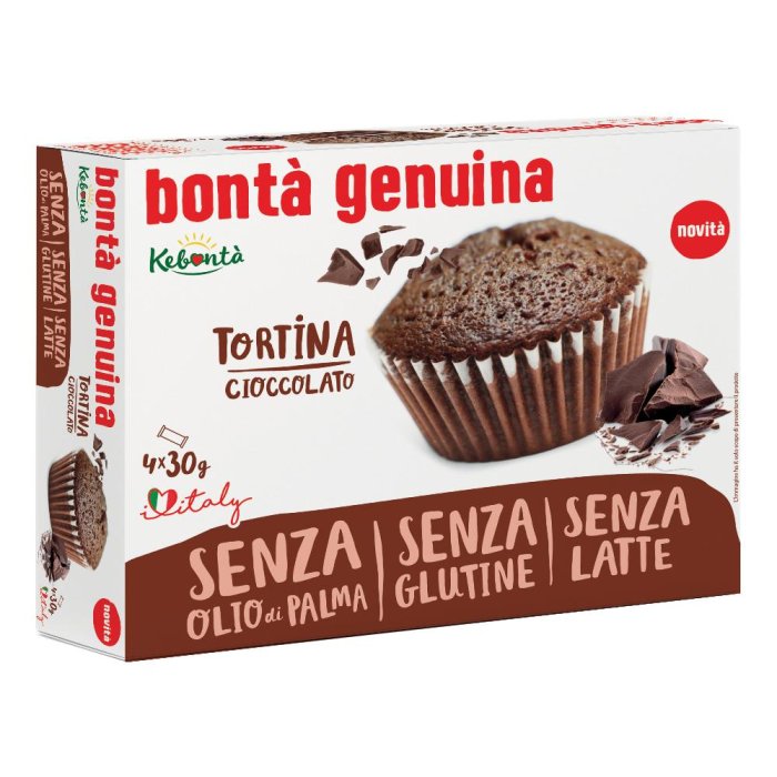Kebontà tortina cioccolato - merendina tortina al cioccolato