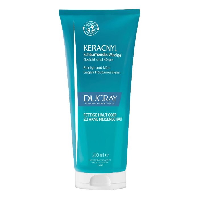 Keracnyl Gel Detergente Viso e Corpo per Pelle Grassa e Acneica 200 ml