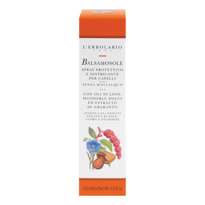 Balsamosole spray protettivo districante - spray solare per capelli con azione districante