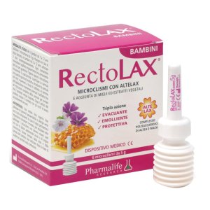 Pharmalife Research Rectolax - Bambini Microclismi 6 microclismi