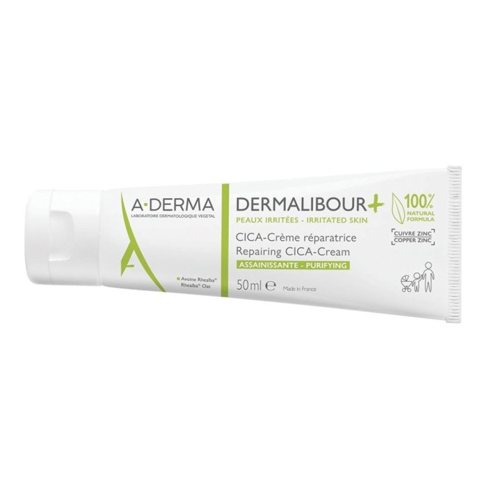 Aderma Dermalibour+ Cica-Crema Ristrutturante Purificante Pelli Irritabili 50ml