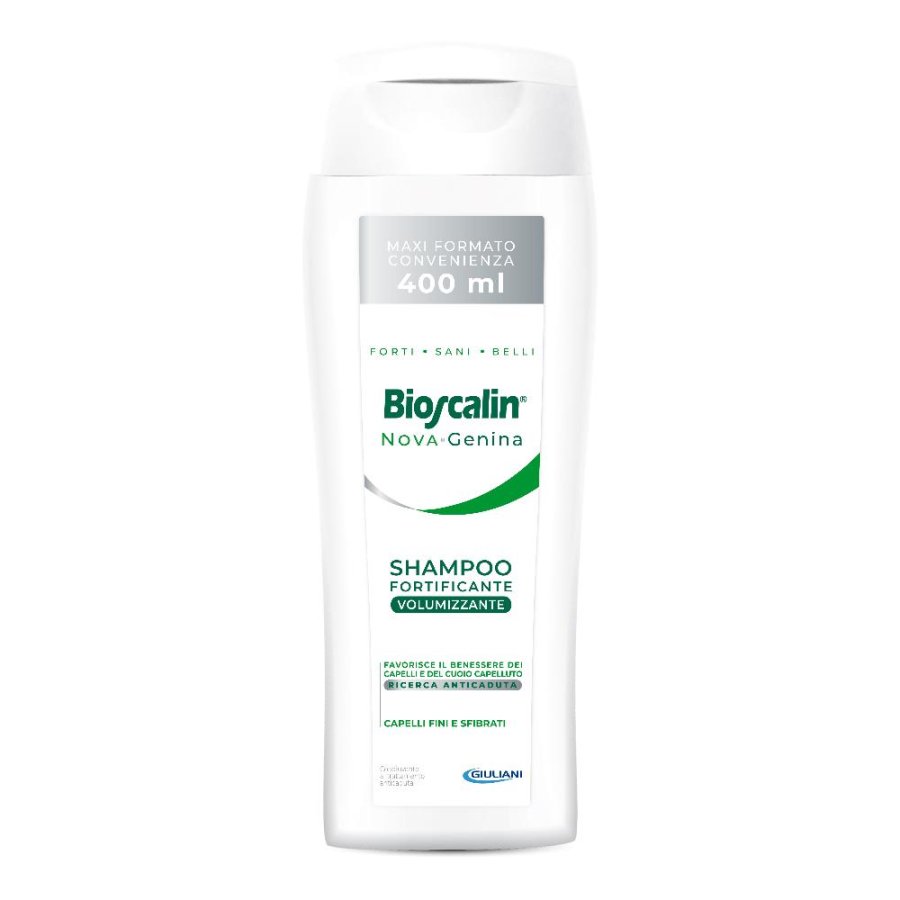 Bioscalin Nova Genina Shampoo Fortificante Volumizzante 400ml