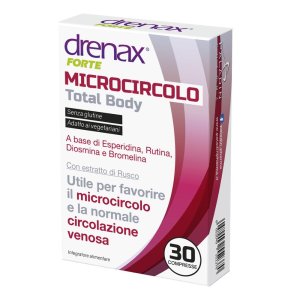 Paladin Pharma Drenax Forte - Microcircolo Total Body Integratore 30 Compresse