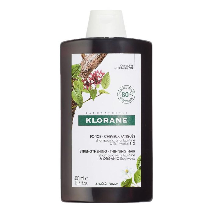 Klorane Shampoo Alla Chinina E Stella Alpina Bio Caduta Capelli 400ml