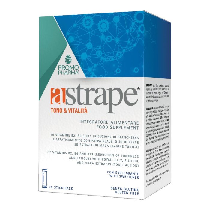 Promopharma Astrape Integratore Alimentare Tono e Vitalità 20 Stick