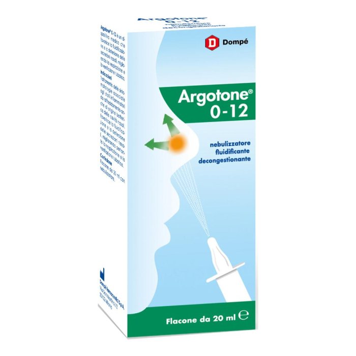 Argotone 0-12 Spray Nasale Decongestionante 20 ml