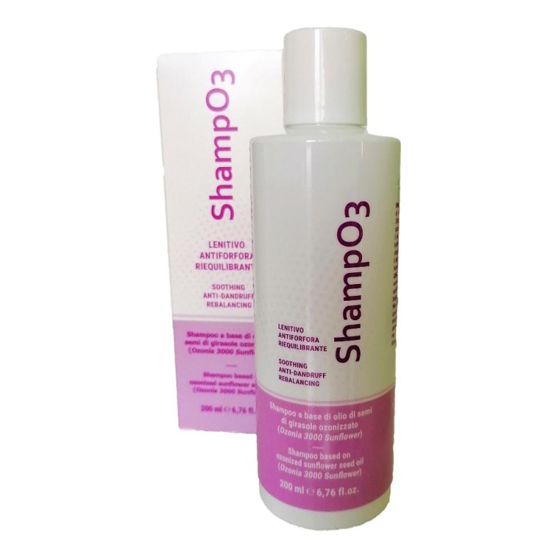 ShampO3 Ozono Shampoo Lenitivo Anti Forfora Riequilibrante 200 ml