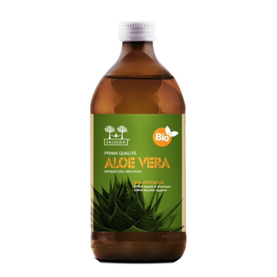 Succo puro aloe vera bio 500 ml - succo di aloe vera biologico per benessere gastrointestinale
